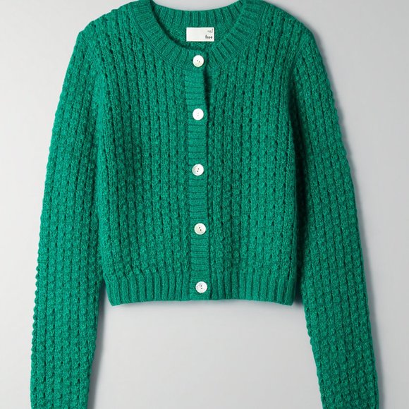 Wilfred Sweaters - Aritzia Wilfred Free Cropped Fortune Cardigan XS